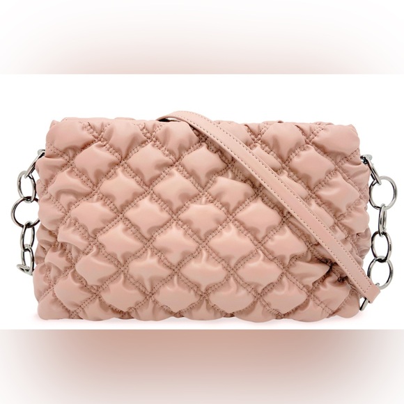 Gilda Paris Quilted and studded shoulder bag with chain detail - Picture 4 of 11